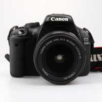 Canon EOS 550D + 18-55 mm kit