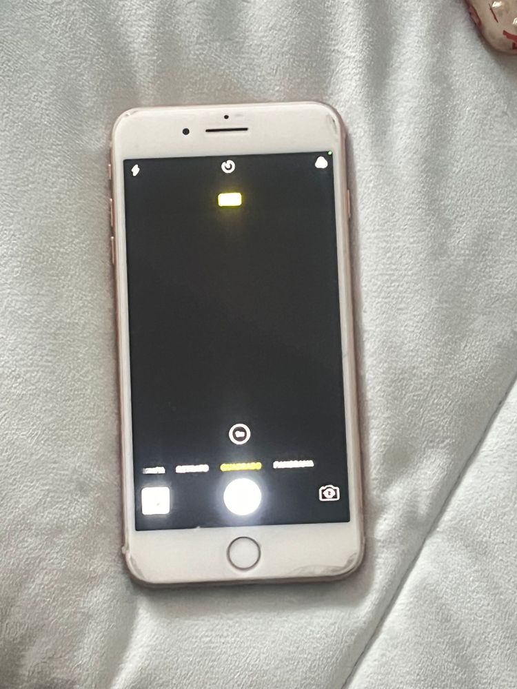 Iphone 8 plus branco e rose gold