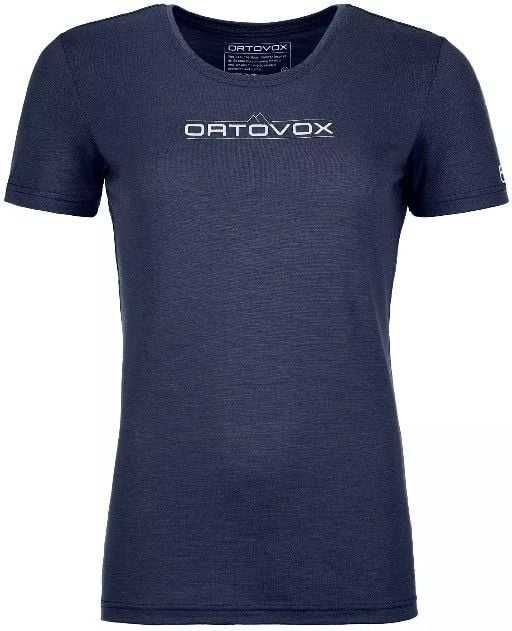Женское термобелье/футболка Ortovox 185 Merino 1St Logo Dark Navy