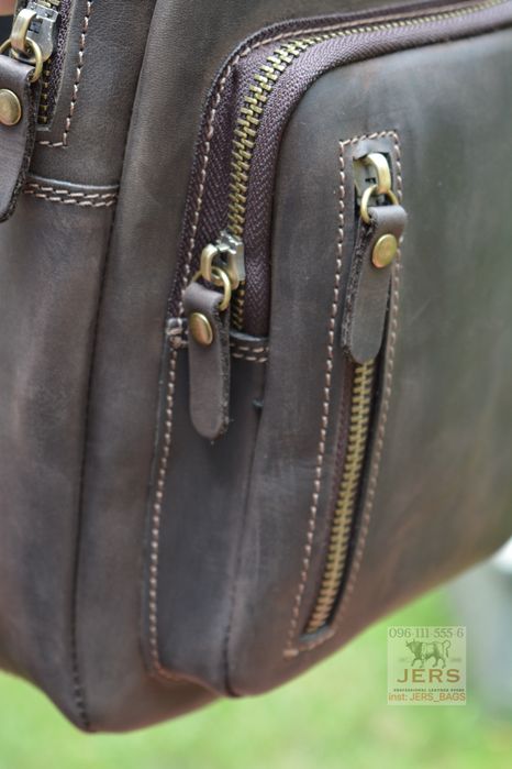 Шкіряна сумка бананка на плечо чоловіча мужская нагрудная кожаная кожа