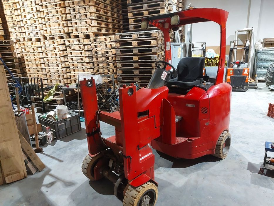 Przegubowy wózek widłowy flexi g4 himax