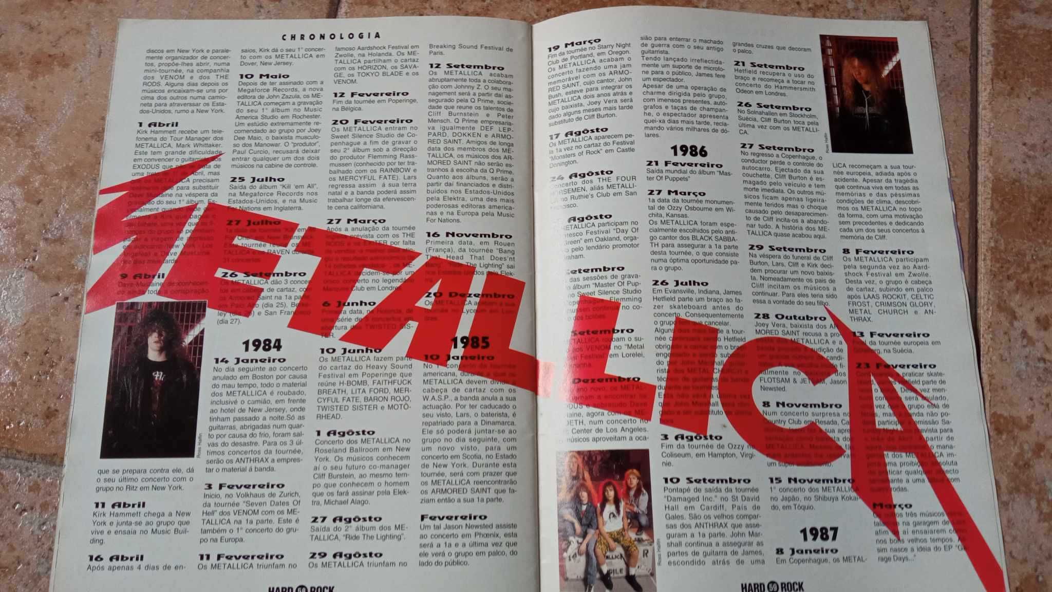 (troca) Metallica revista 10 mandamentos