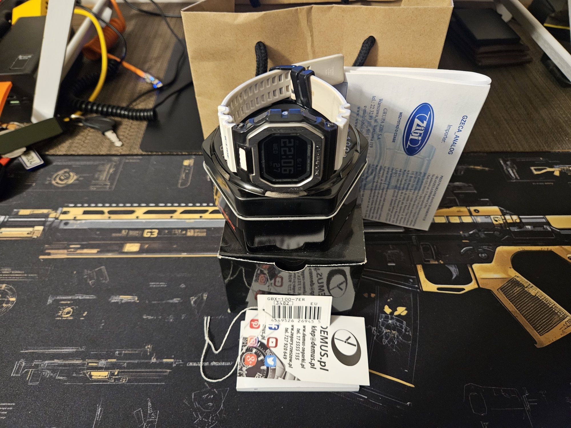 Casio g shock gbx 100