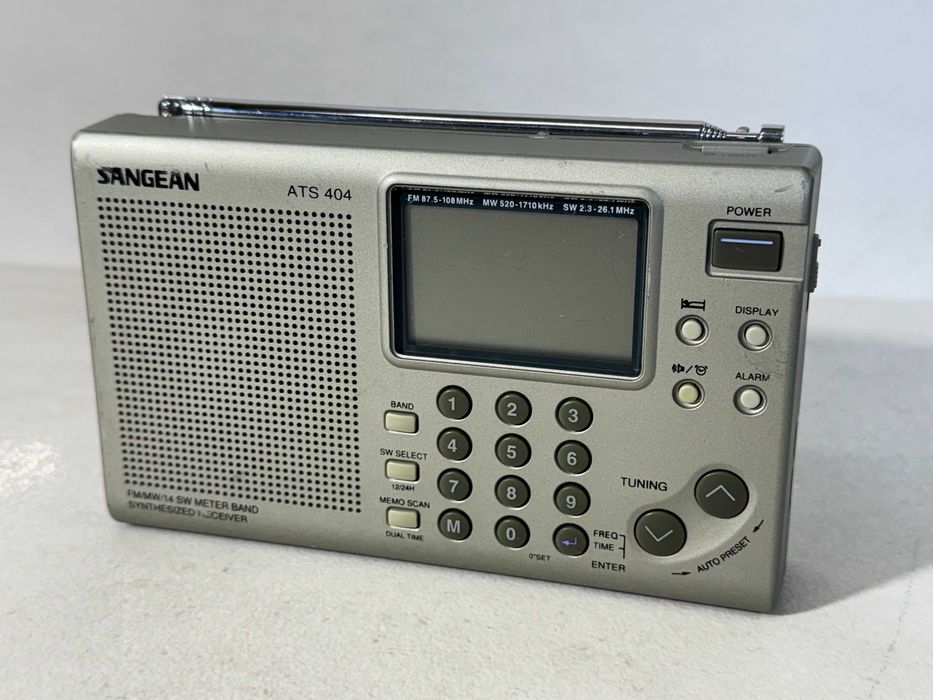 Radio wielozakresowe globalne SANGEAN ATS 404