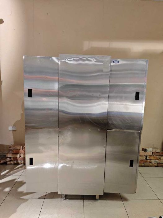 Szafa przelotowa GORT 80x60x180 – stal nierdzewna, drzwi skrzydłowe