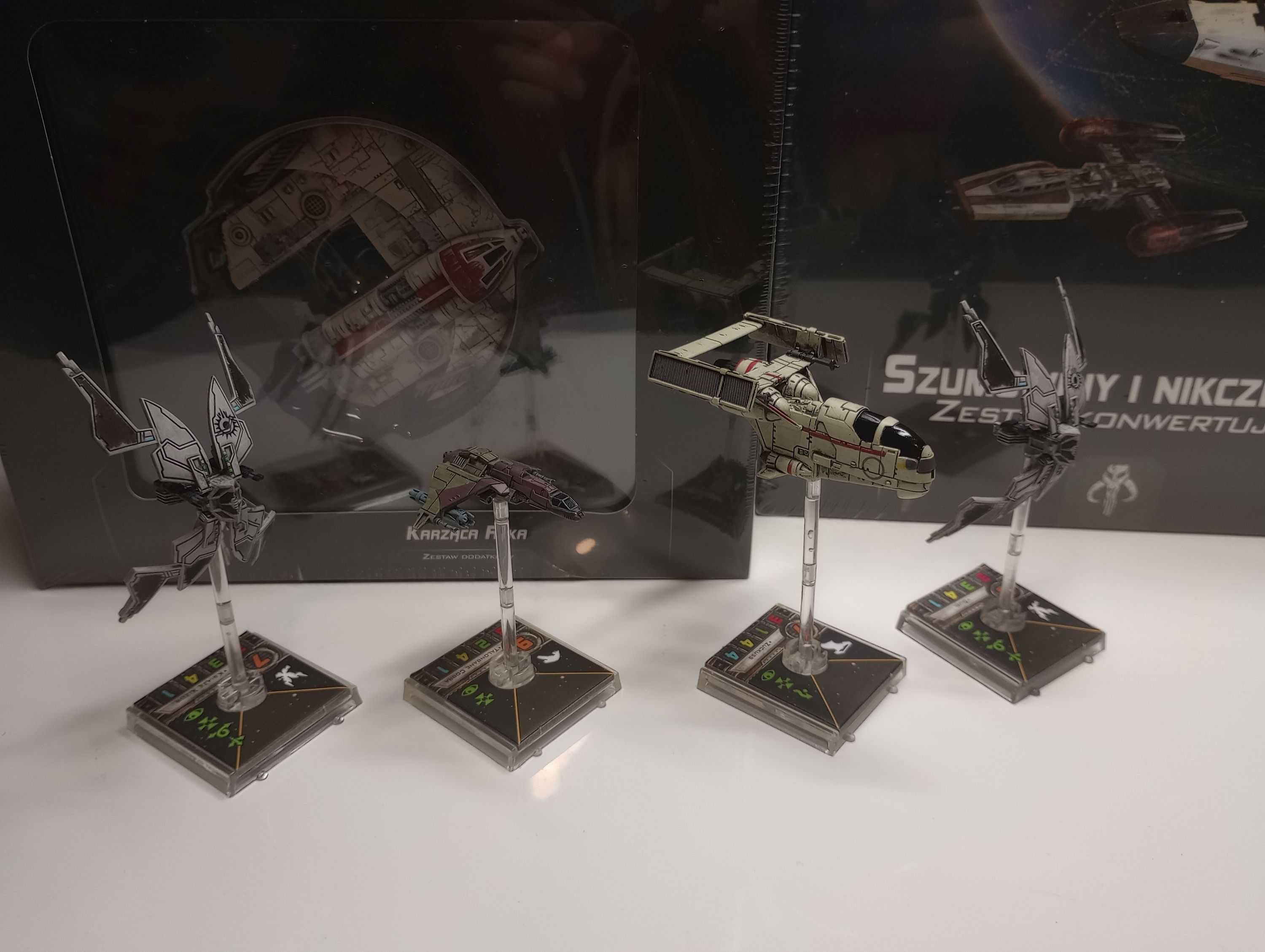 X-wing 2.0 gra figurkowa szumowiny i zestaw konwertujący