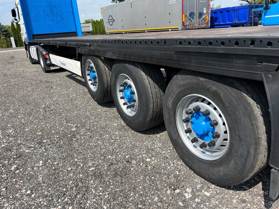 Wynajem naczepa platforma 13,6 * Dzierżawa naczepa platforma KRONE