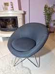Best Furniture Fotel Wypoczynkowy Koktajlowy Colin do Pokoju Salonu