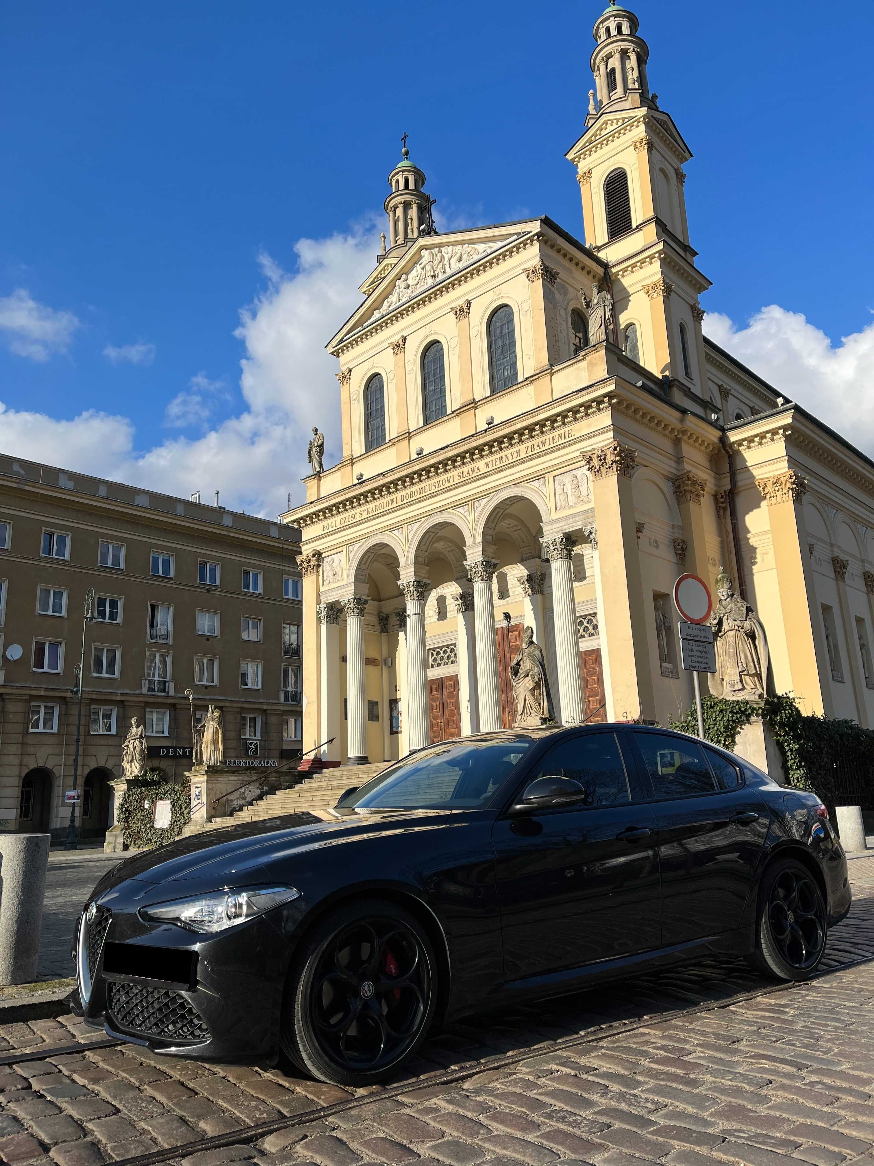 Samochód do ślubu - Alfa Romeo Giulia