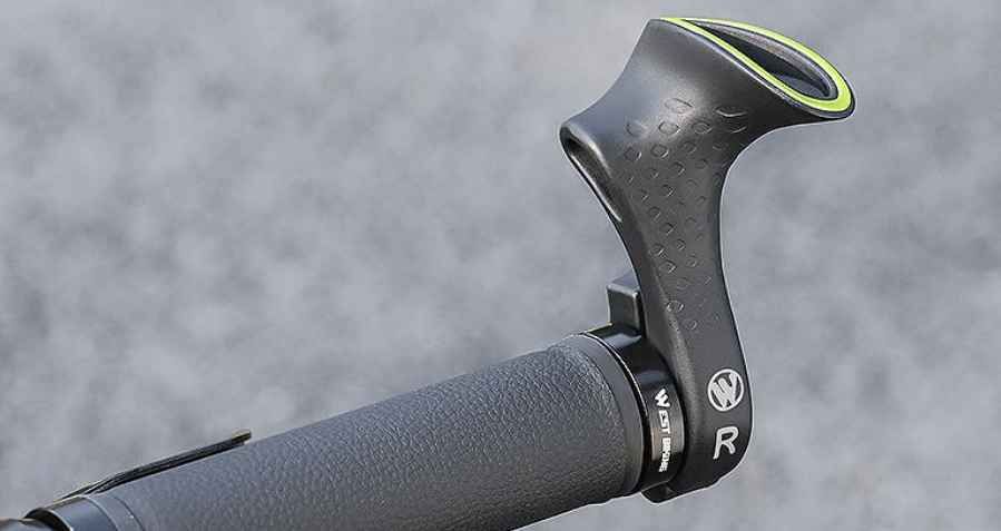 WESTBIKING Rogi Rowerowe Ergonomiczne 95g/100mm Uniwersalne Odblaskowe