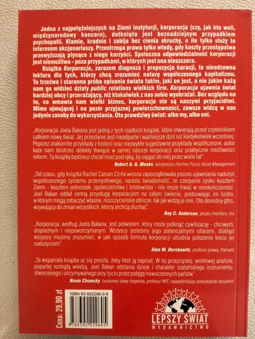 Korporacja - Joel Bakan
