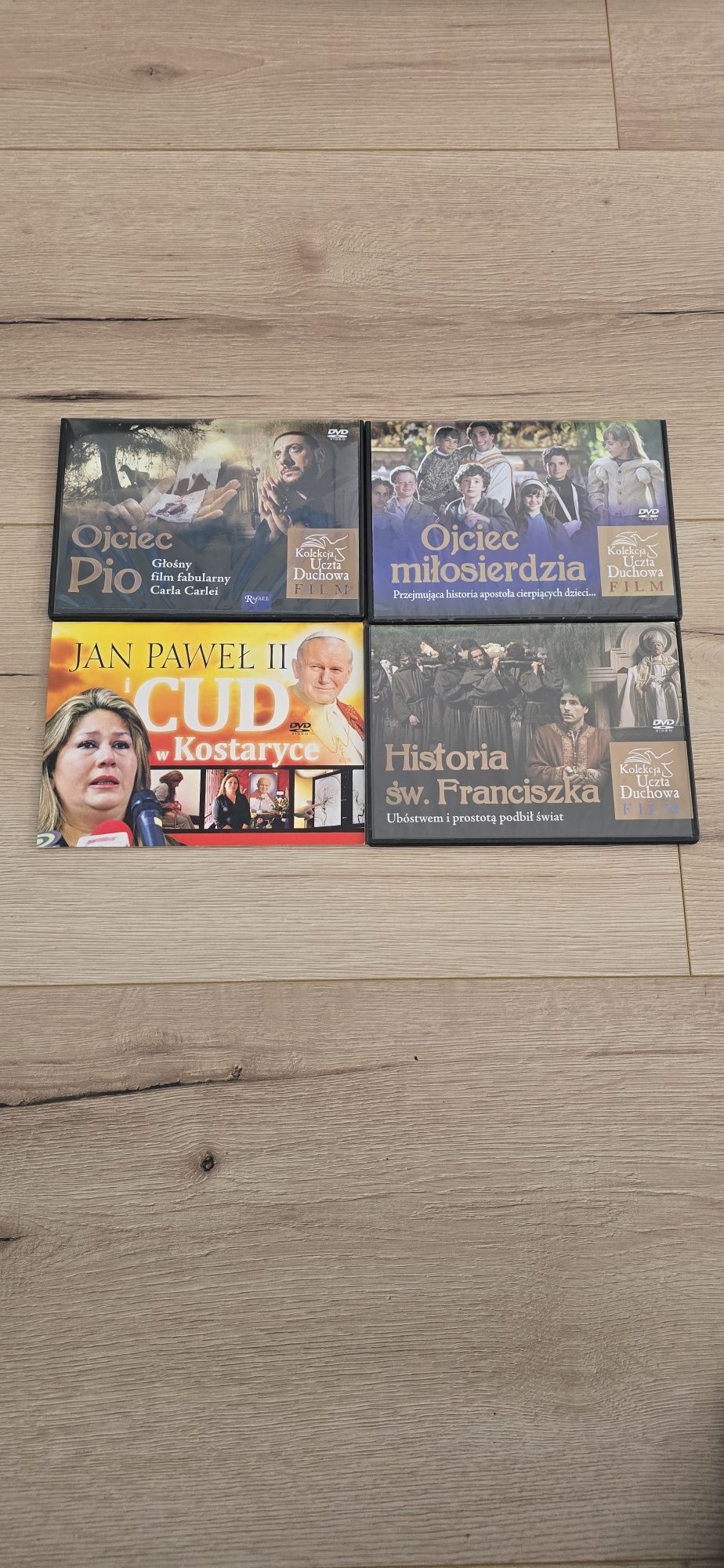 DVD filmy religijne.