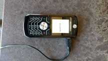 Motorola L 6 widoczna na foto