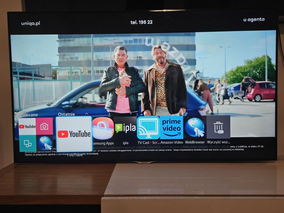 Telewizor SAMSUNG UE55f6650 55 cali LED SMART TV 3D WIFI