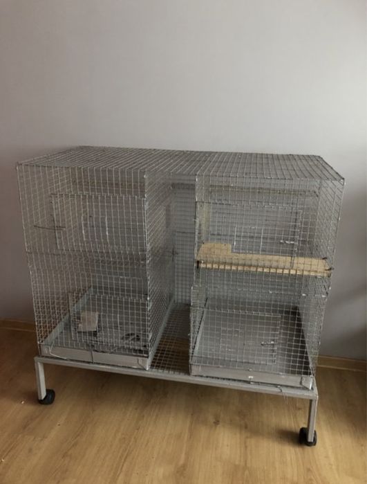 Klatka woliera dla małych zwierząt papug