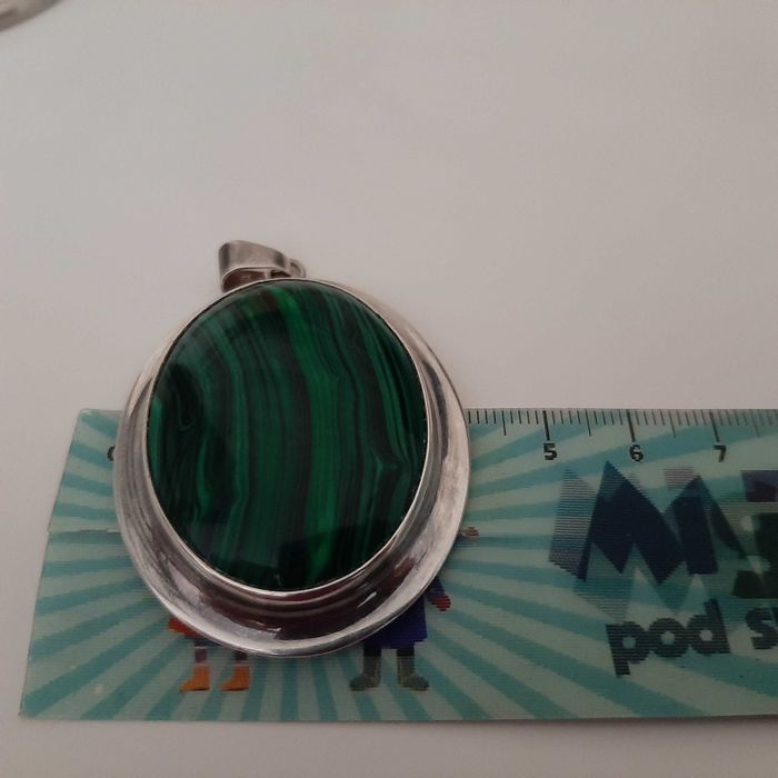 Stary piękny wisior ze srebra