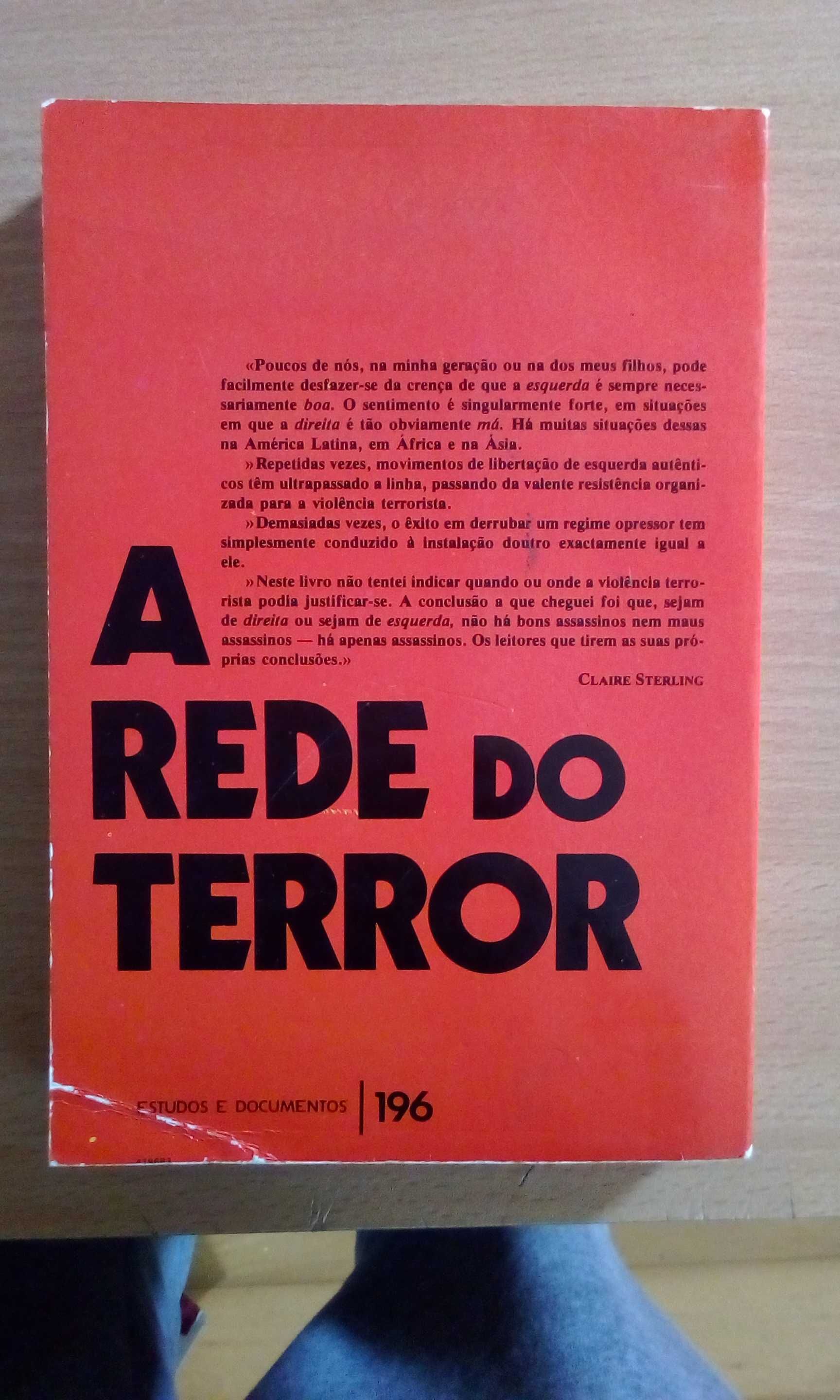 A rede do terror de Claire  Sterling