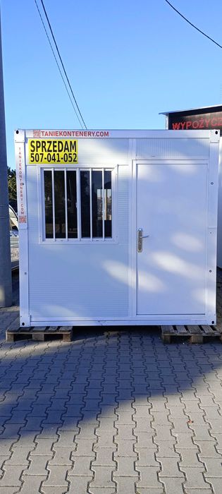 Kontener składany socjalny, na budowę, 14m2 7350zł netto od ręki.