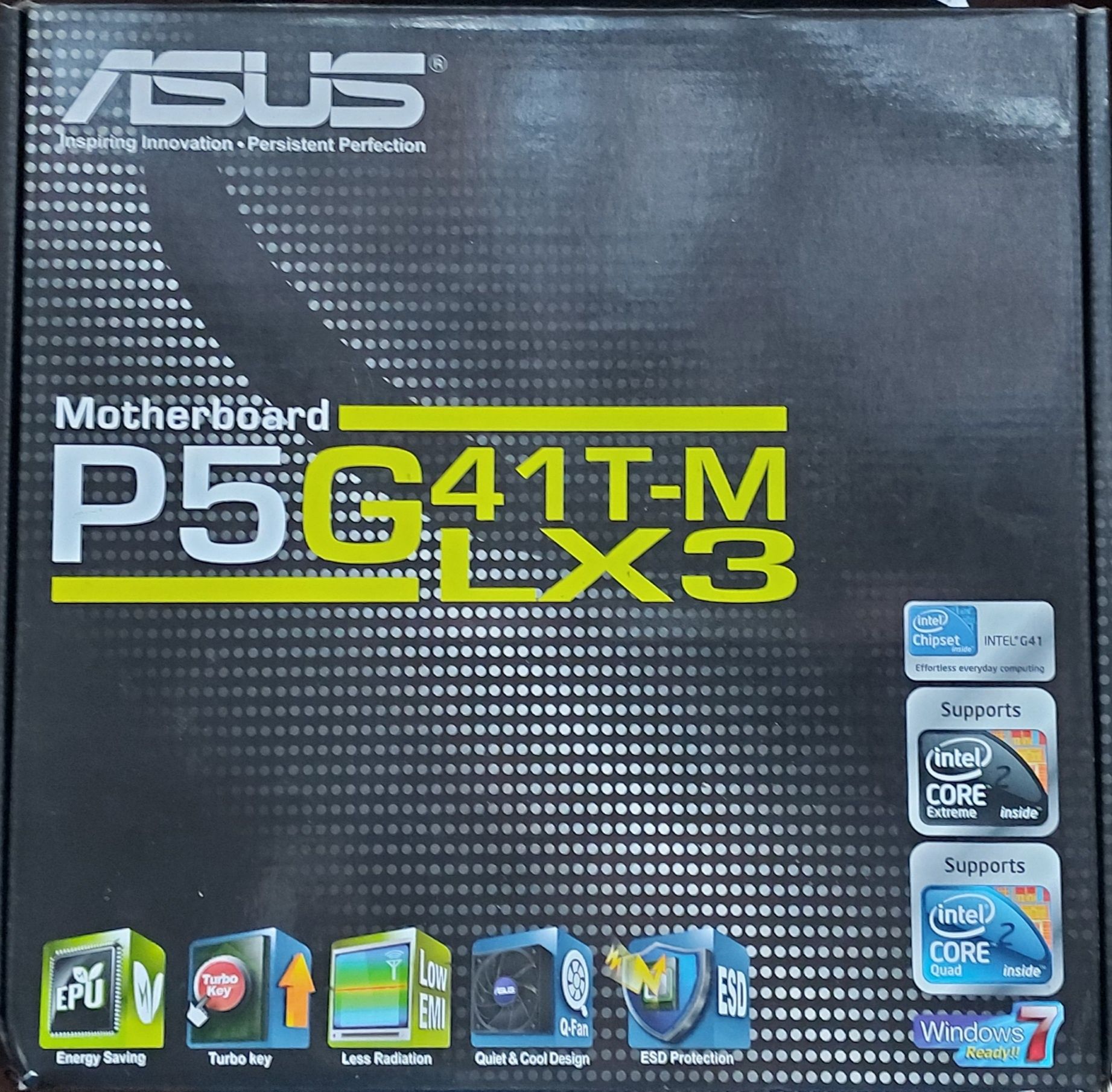 Материнская плата Asus P5G41T-M LX3 s775