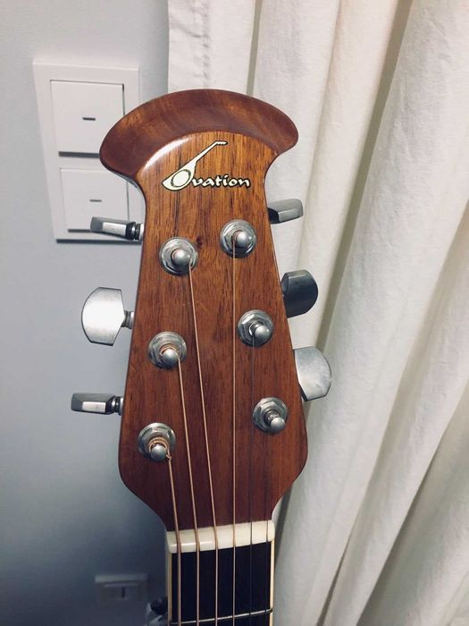 Ovation 1512 Ultra эл/акустика Korea 1979 ИДЕАЛЬНАЯ +чехол Road Runner