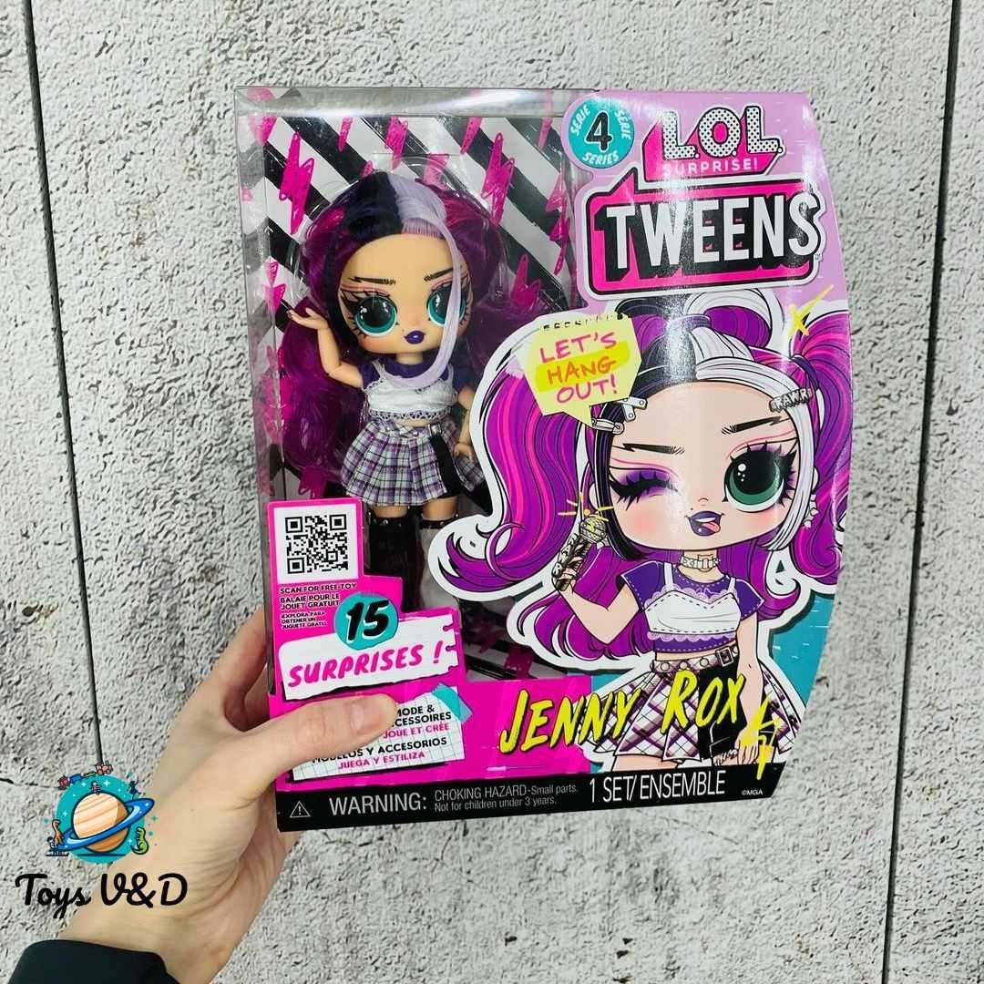 LOL Tweens Jenny Rox Fashion Doll | Лялька LOL Джені Рокс