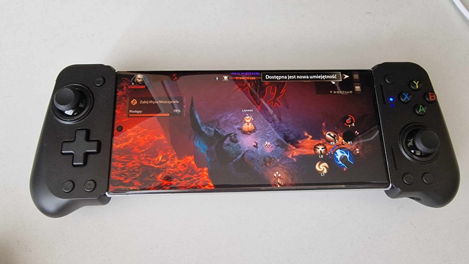 Gamepad Kontroler EasySMX USB C do telefonow z Android, iOs iPhone
