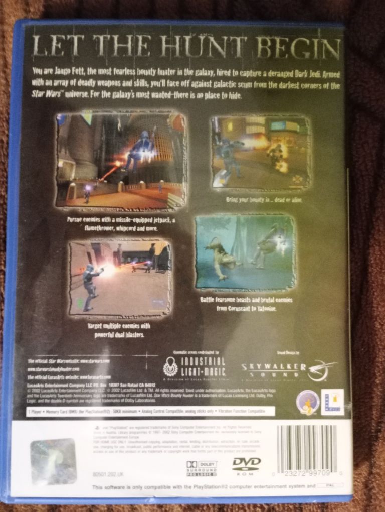 STAR WARS Bounty Hunter na PS2