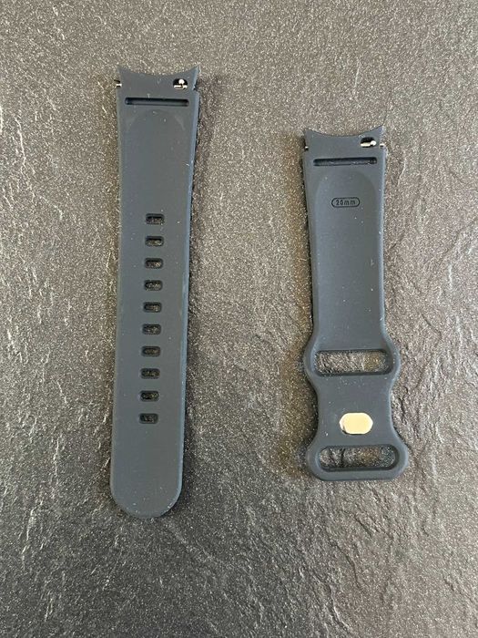 Pasek do Samsung Galaxy Watch 4 z wzorem serca czarny