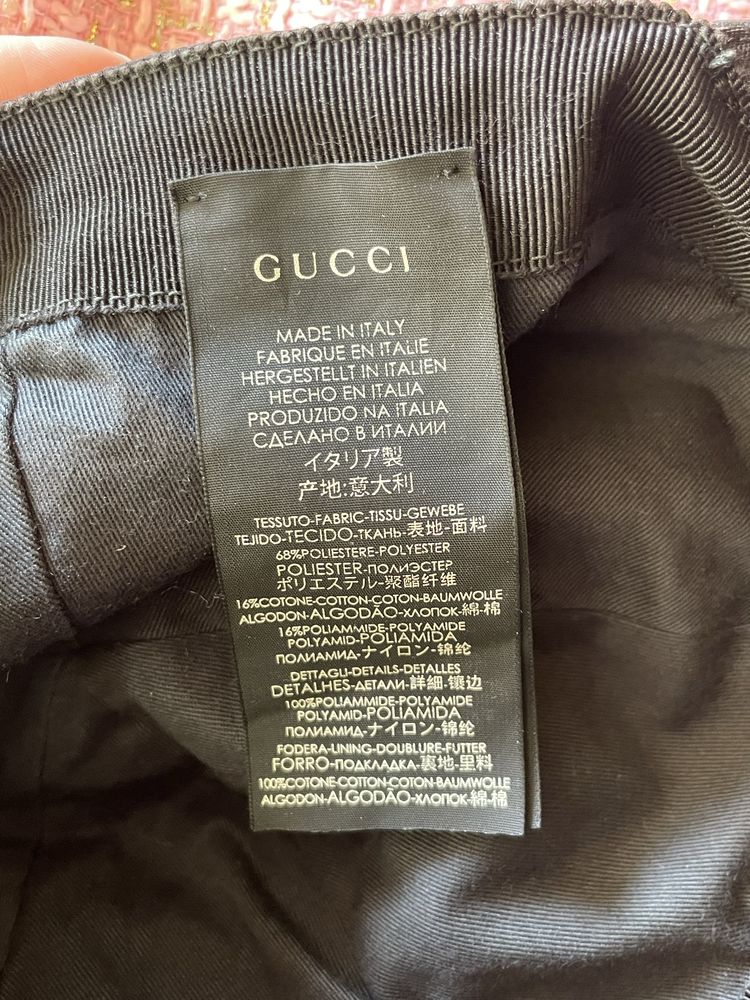 Монограмна кепка gucciз дефектом монограммная кепка gucci