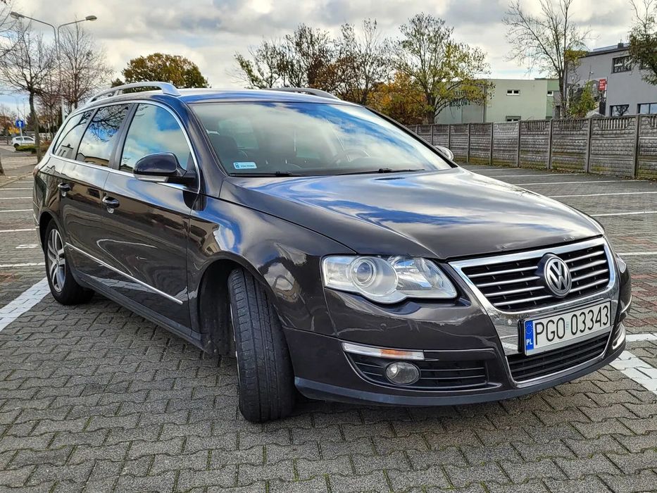 Volkswagen Passat Volkswagen Passat B6, Highline, Kombi, 2.0 TDI, 140 KM, 2006 r.