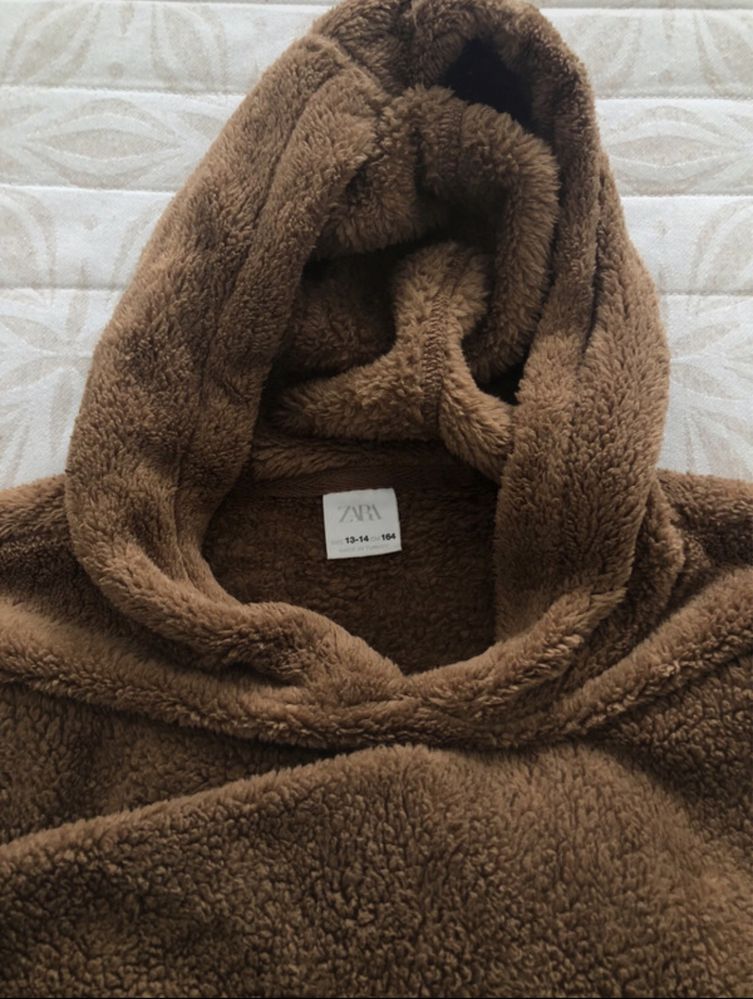 Sweatshirt de pêlo Zara Kids + portes