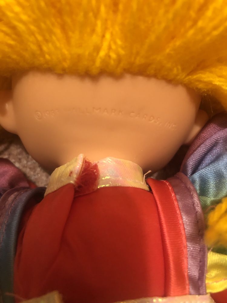 stara amerykańska lalka Rainbow Brite Vintage Doll 1983