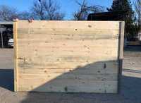 Забор деревянный секционный щит деревянный строительный