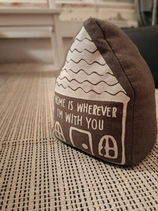 Pára-porta "Home is Wherever I'm with You"