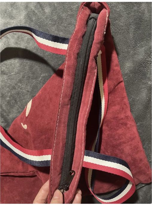 Шопер сумка замша