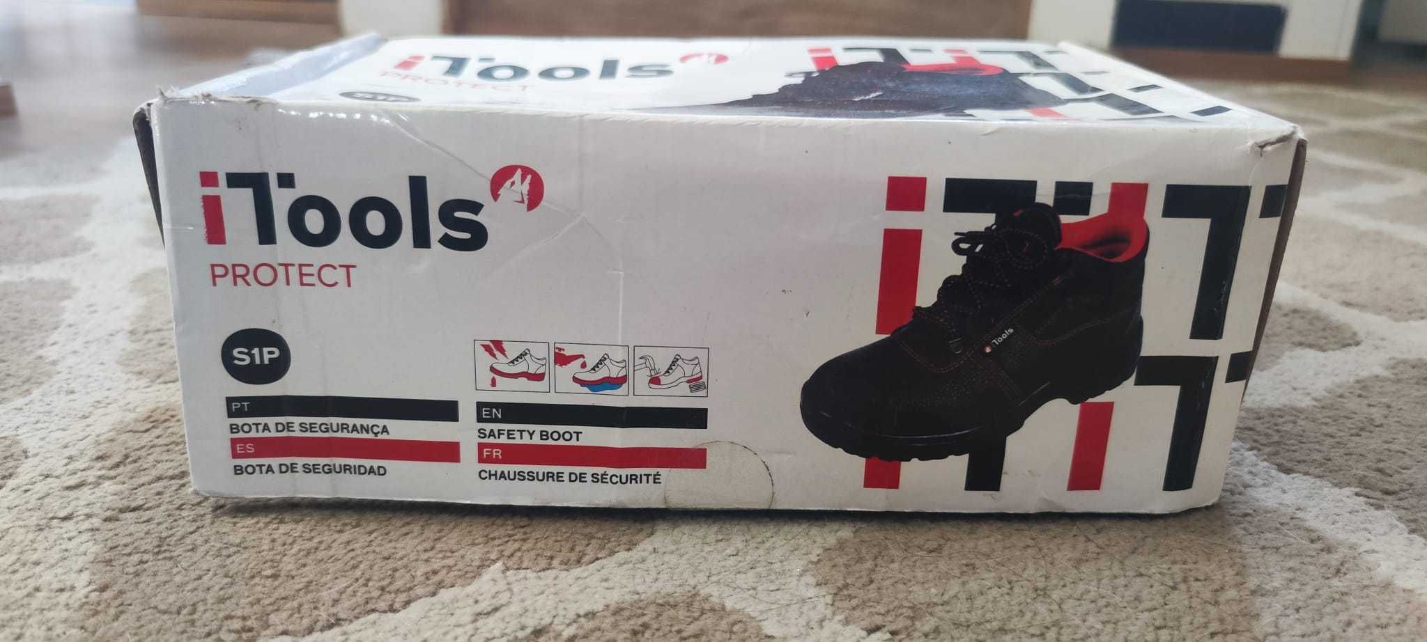 Botas de segurança S1P iTools protect COMO NOVAS