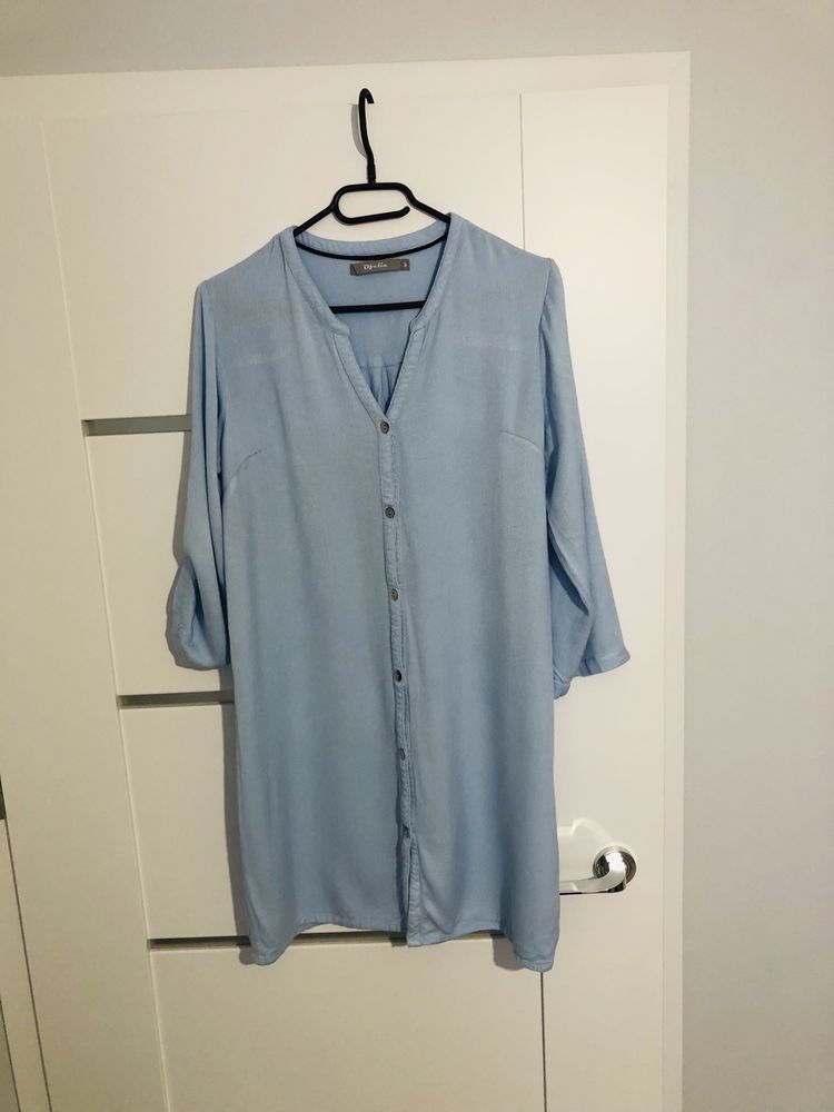 Koszula tunika błękit Ofelia M/L