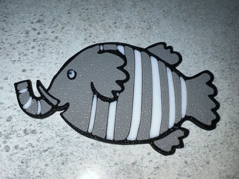 Cenário Divertido "Hooray for Fish" para Histórias
