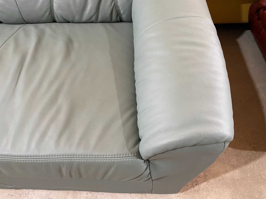 Шкіряний кутовий диван з натуральноі шкіри