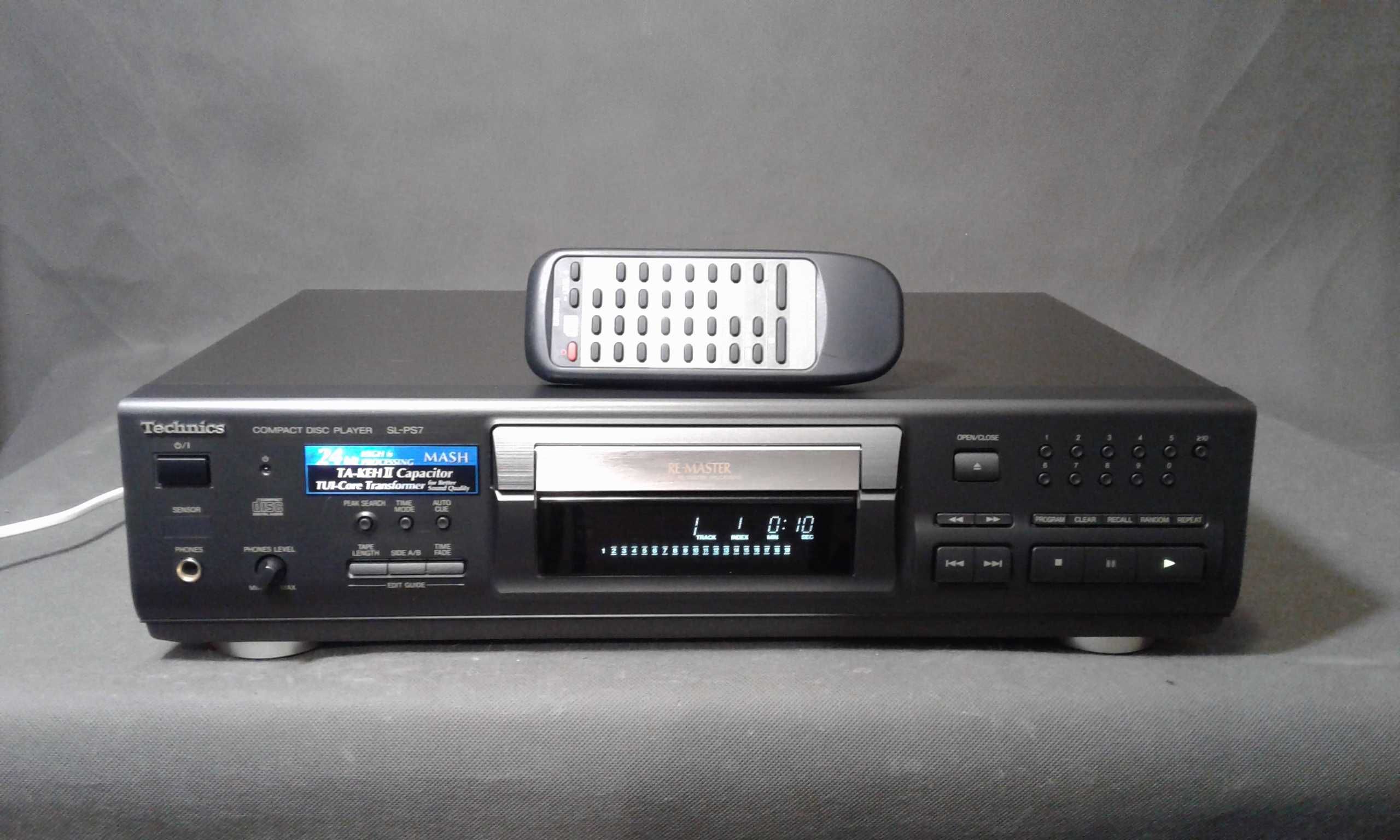 TECHNICS SL-PS7,pilot,odtwarzacz cd
