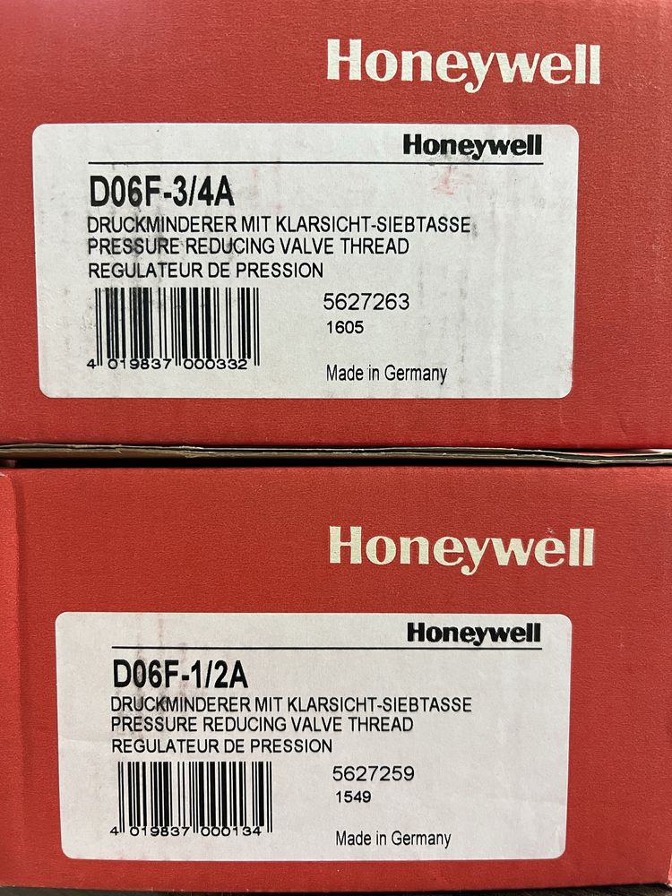 Редуктор тиску Honeywell D06F-1/2A  (3/4) з фільтром