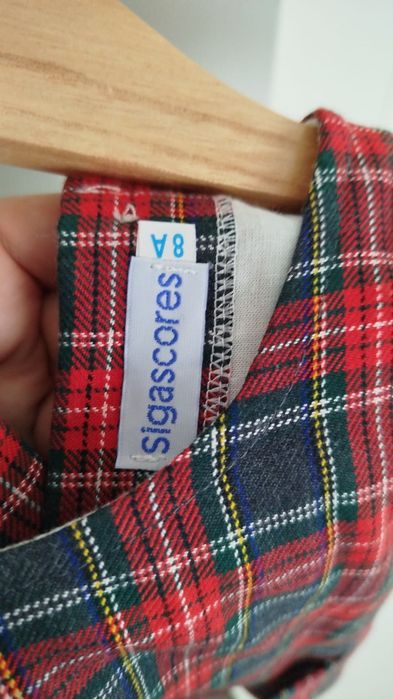 Vestido de Natal/ 8 anos