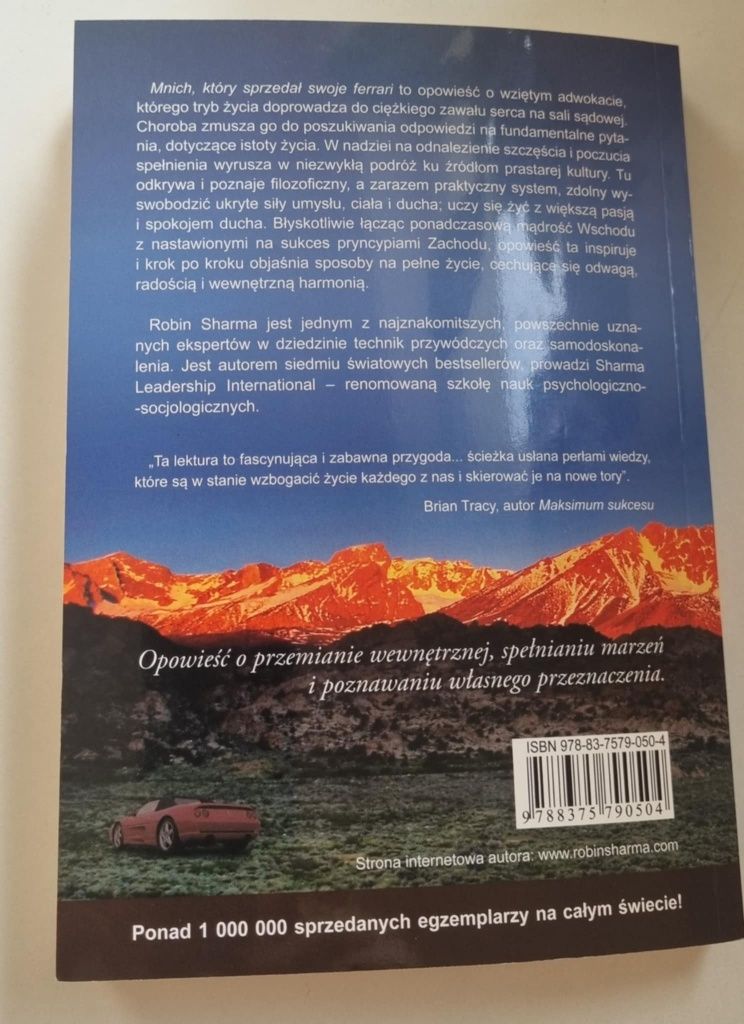 Mnich, który sprzedał swoje Ferrari