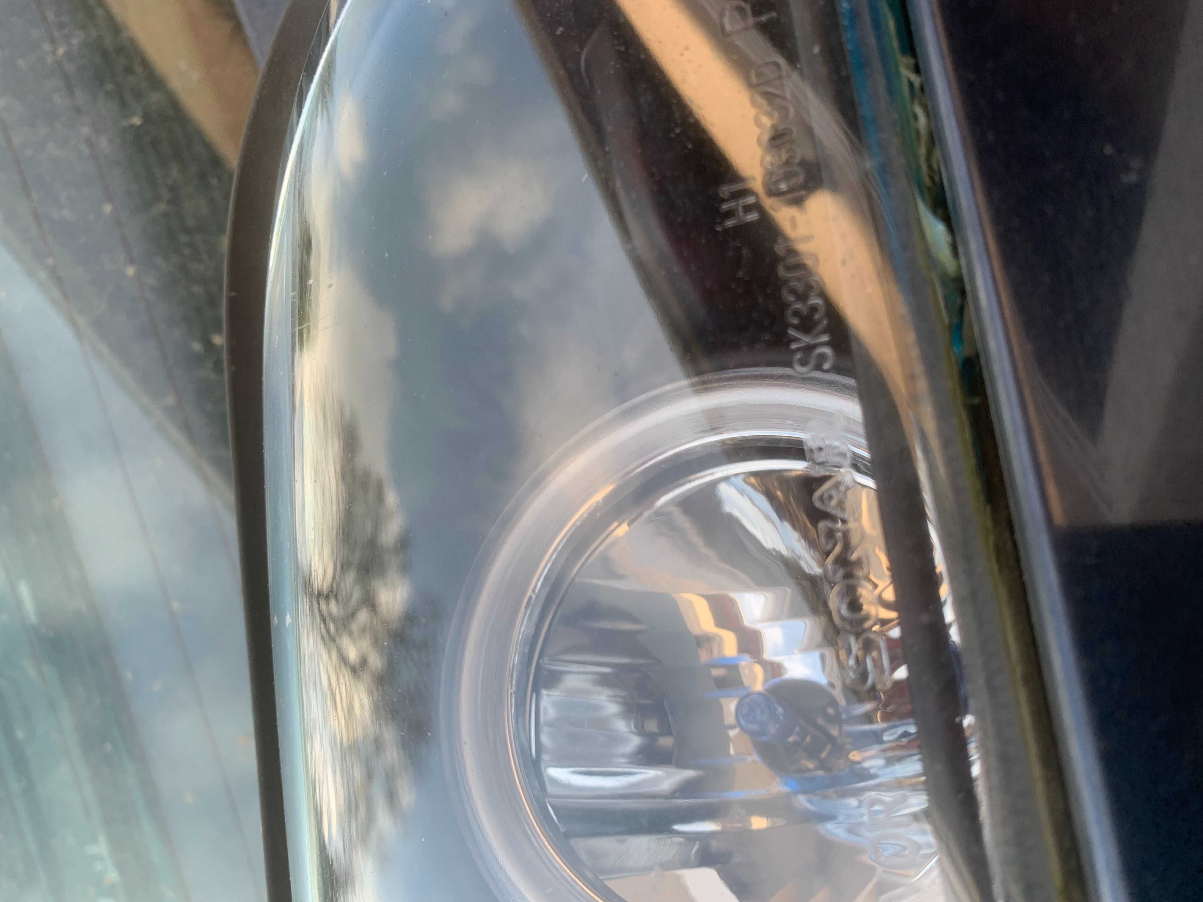 Bmw 3 e46 coupe cabrio lift lampa prawa H7 SONAR + listwa orientblau