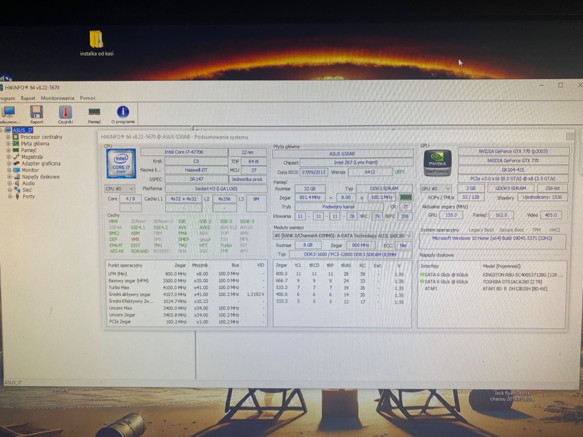 PC Asus ROG Tytan G50AB