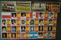 Lote de 72 cromos recuperados (Espanha 82 - Sorcácius)