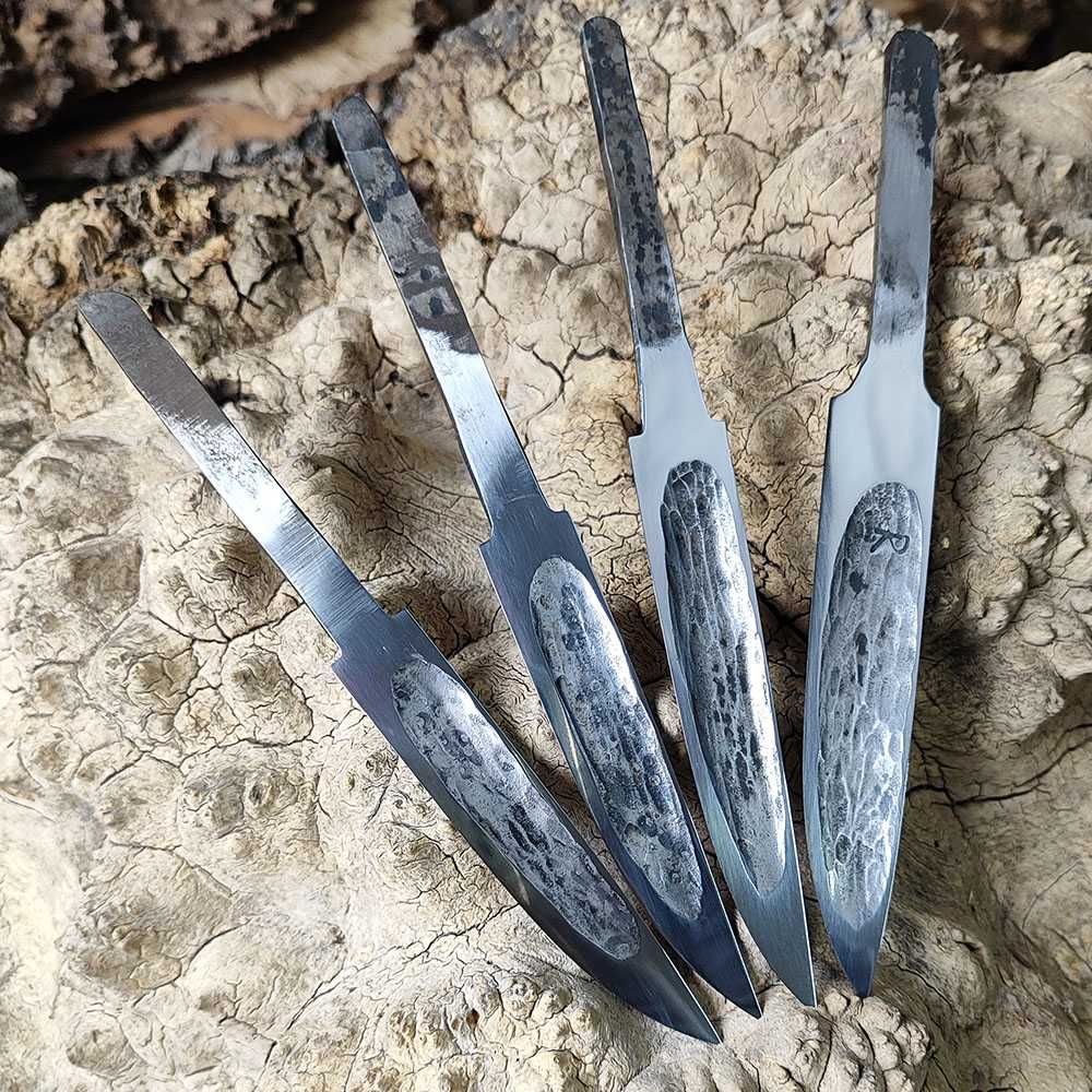 Клинки для ножей якутов из N690, Х12МФ, ШХ-15, 95Х18