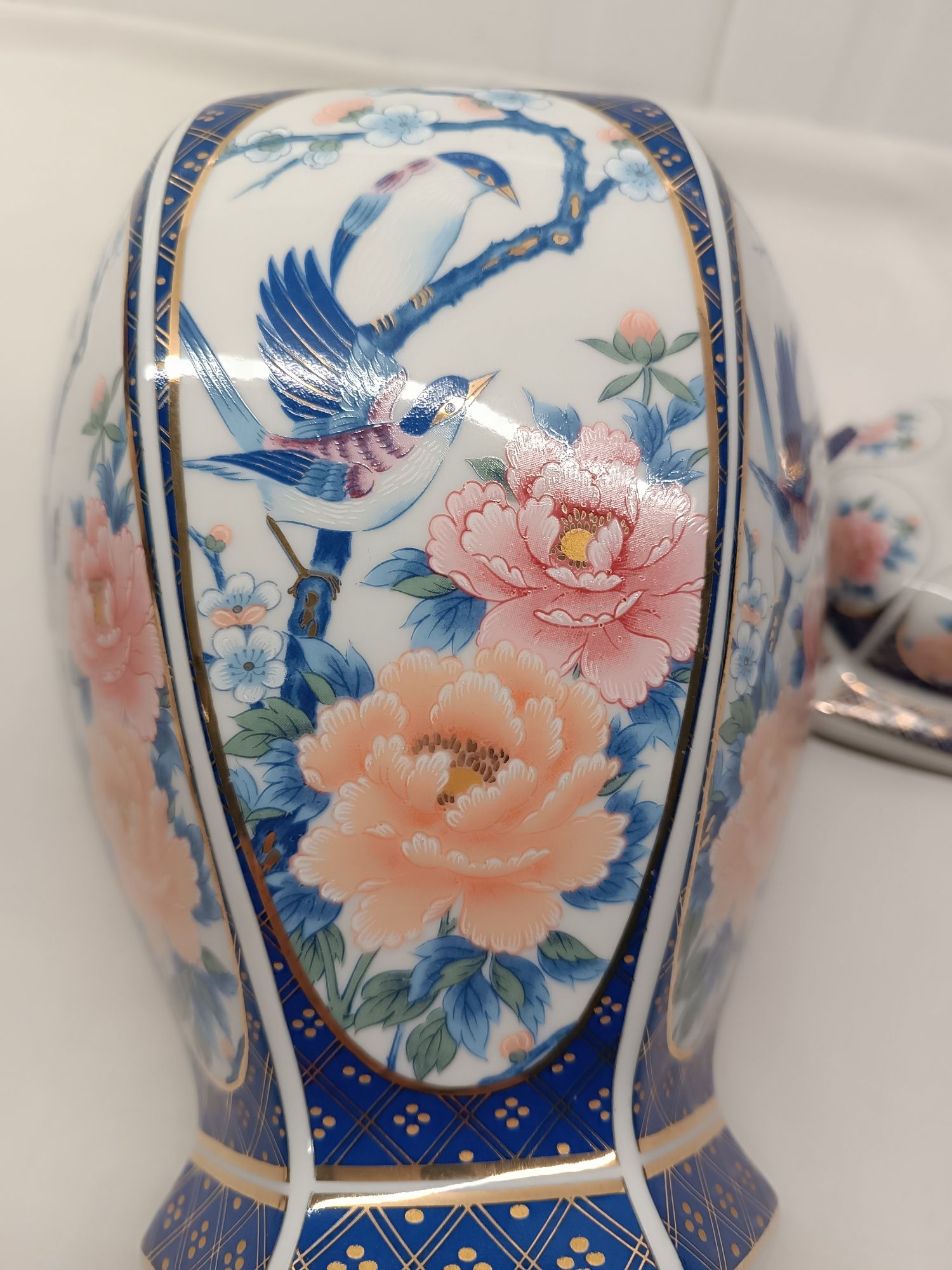 Jarra Pote Grande em Porcelana. 33 cm
