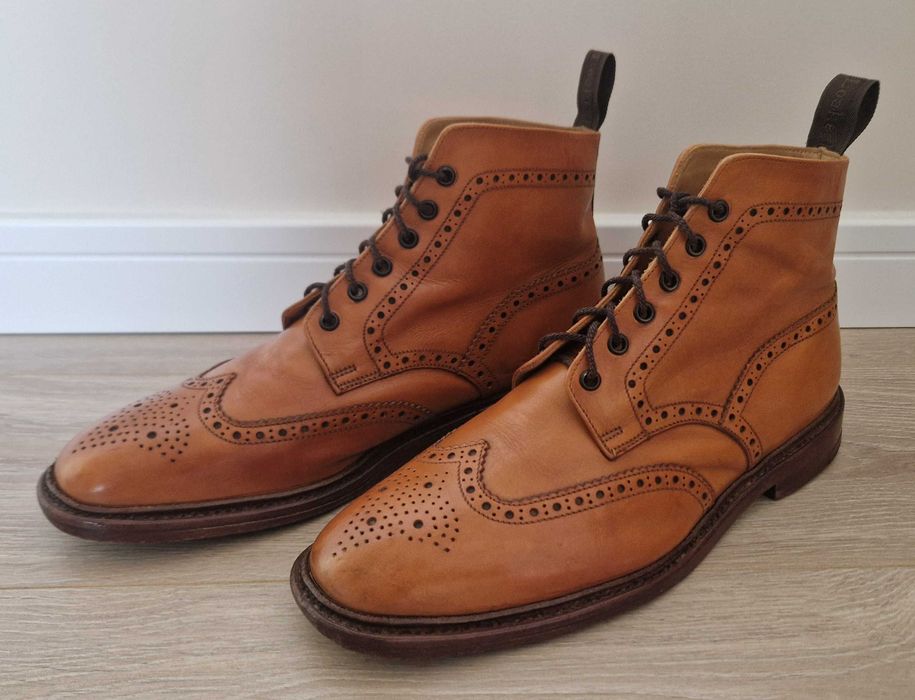 Trzewiki LOAKE 1880 _ 10F/44 _ ENGLAND _ barker grenson