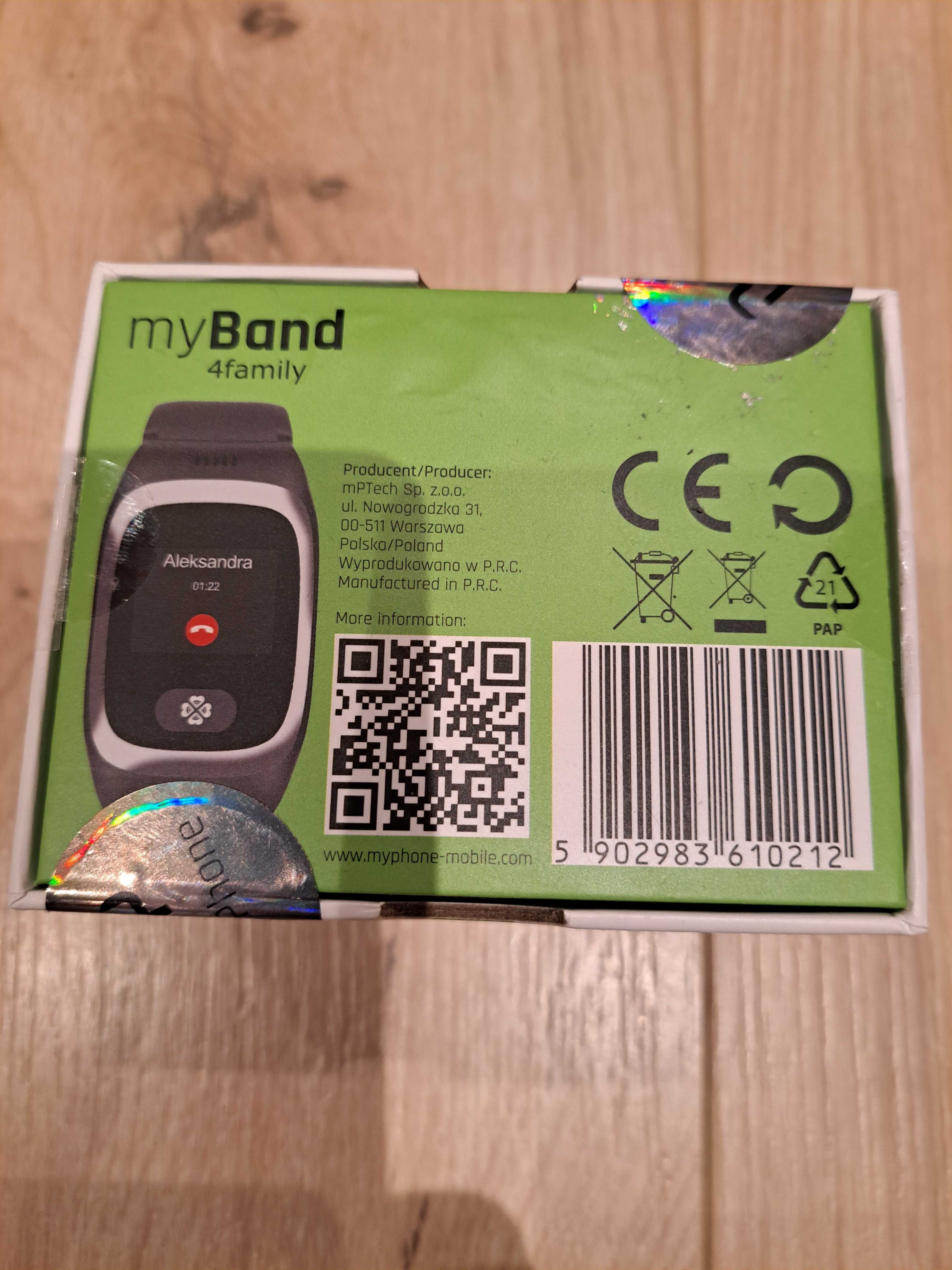 Smartwatch / smartband myBand 4family z GPS - nowy dla dziecka/seniora